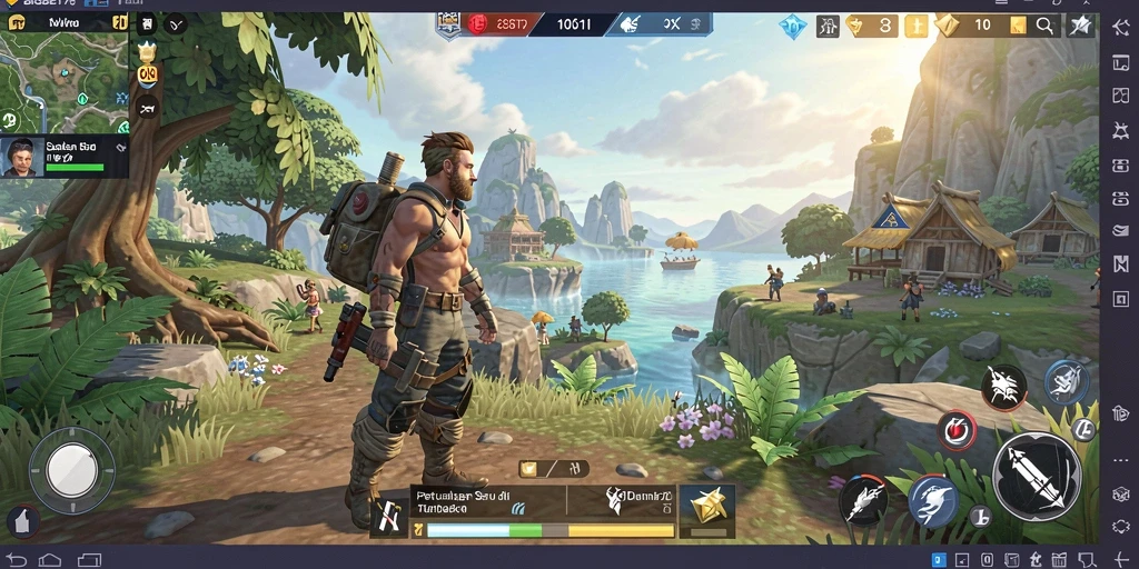 Tampilan gameplay menarik dari BIGBET78 di dunia terbuka.