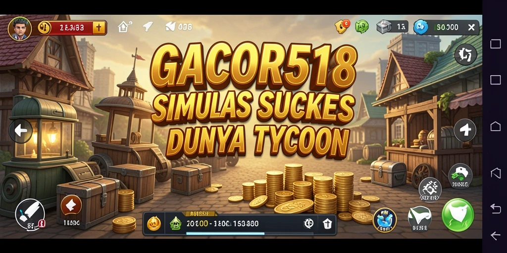 Screenshot GACOR518 menunjukkan gameplay Tycoon yang menarik dan inovatif.