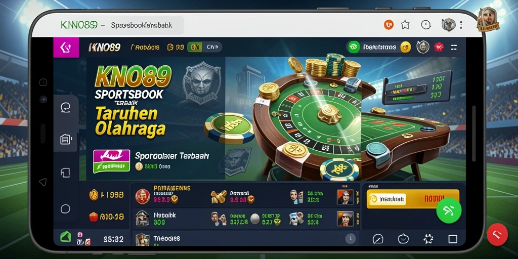 Tangkapan layar permainan Sportsbook KNO89 yang menarik dan interaktif.