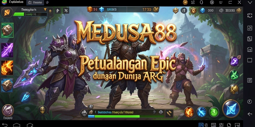 Tampilan gameplay MEDUSA88 yang mendebarkan dalam dunia ARPG.
