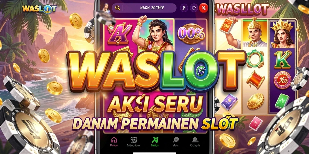 Tampilan gameplay seru di WASLOT penuh aksi dan keseruan.